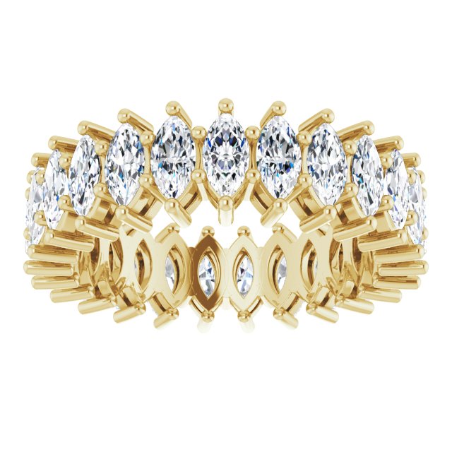 3.50 ct. Marquise Diamond Eternity Band-VIRABYANI
